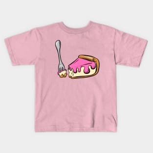 Strawberry Sweet Pie Cake Dessert Kids T-Shirt